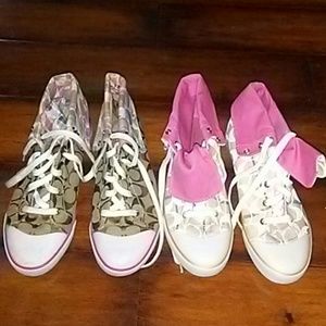 Coach sneakers Bundle